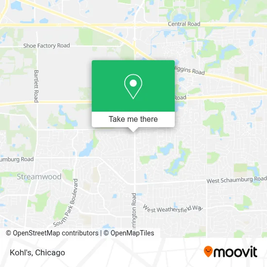 Kohl's map