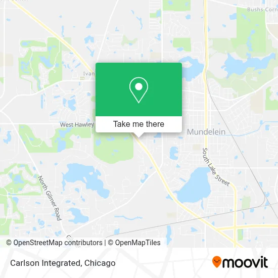 Carlson Integrated map