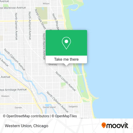 Western Union map