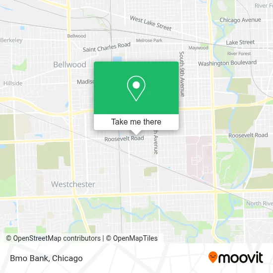 Bmo Bank map