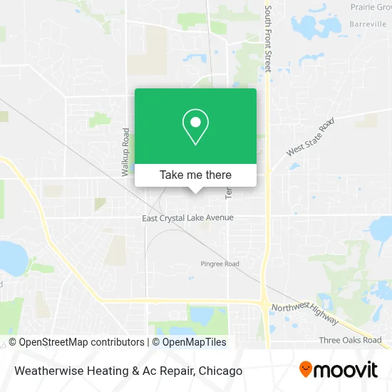 Weatherwise Heating & Ac Repair map