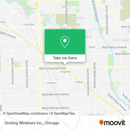 Smiling Windows Inc. map
