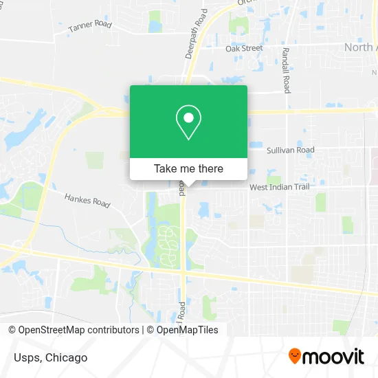 Usps map