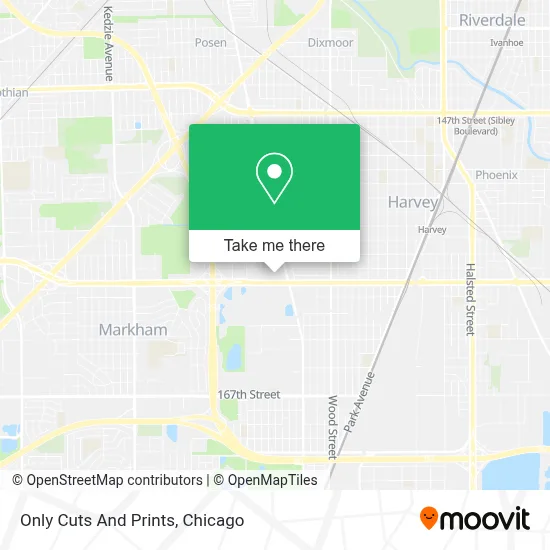 Only Cuts And Prints map
