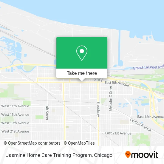 Jasmine Home Care Training Program map
