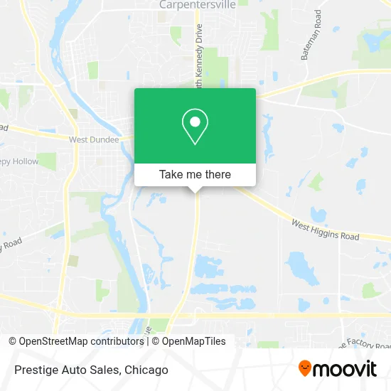 Prestige Auto Sales map