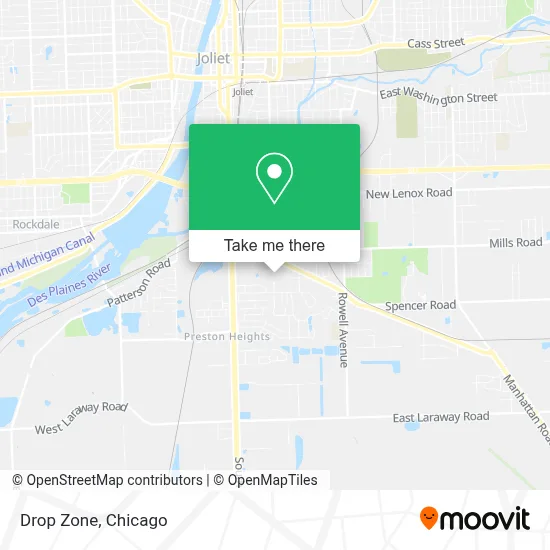 Drop Zone map