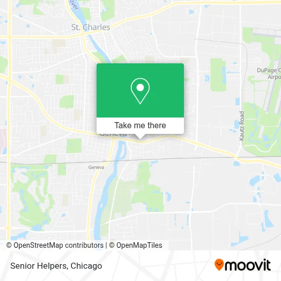 Senior Helpers map