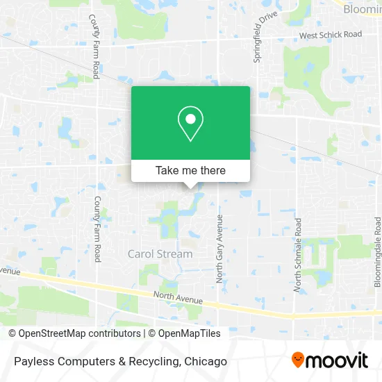 Payless Computers & Recycling map