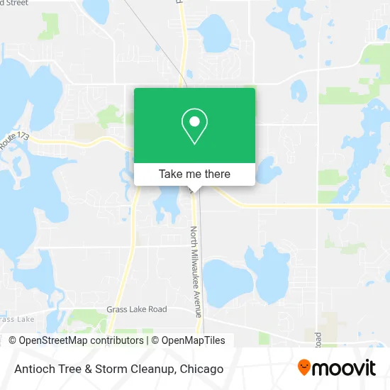 Antioch Tree & Storm Cleanup map