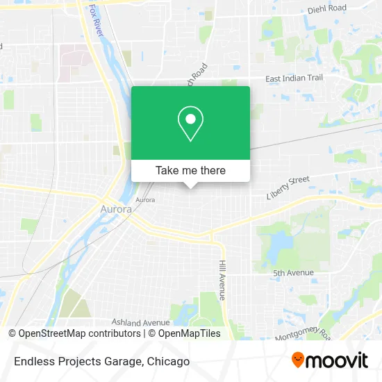 Endless Projects Garage map
