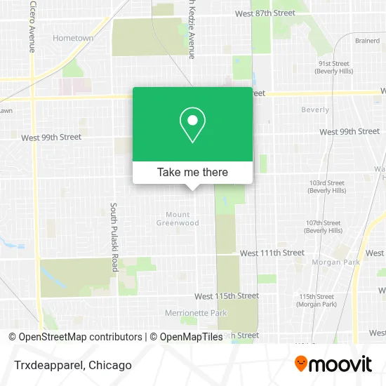 Trxdeapparel map