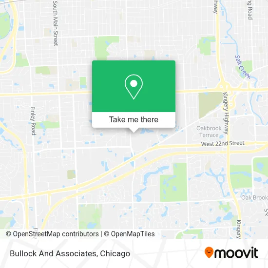 Bullock And Associates map