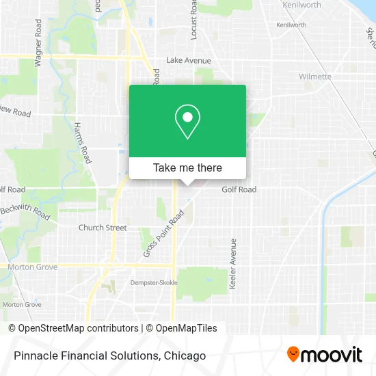 Pinnacle Financial Solutions map
