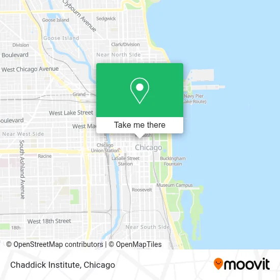 Chaddick Institute map