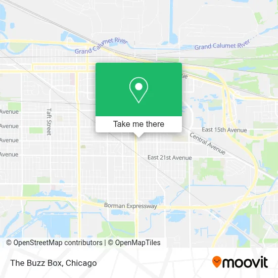 The Buzz Box map