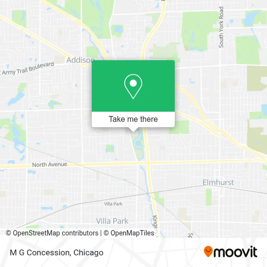 M G Concession map