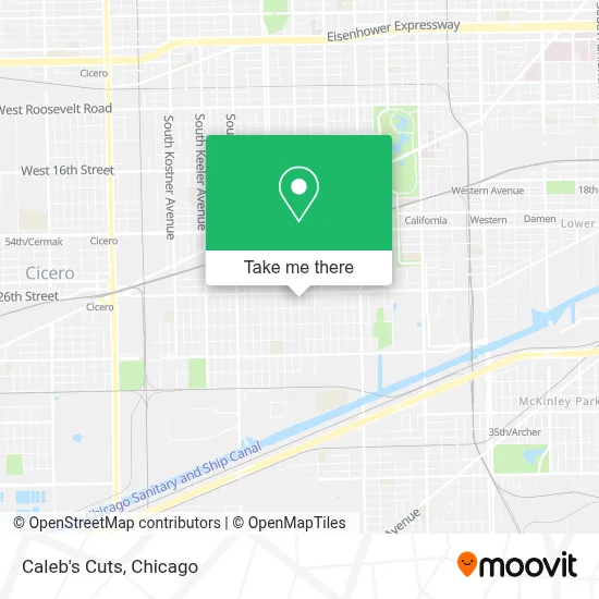 Caleb's Cuts map