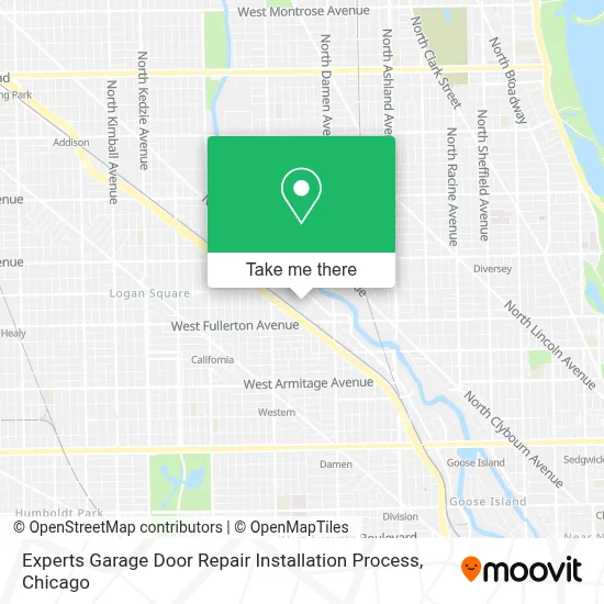 Experts Garage Door Repair Installation Process map