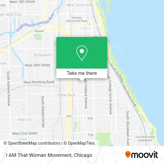 I AM That Woman Movement map
