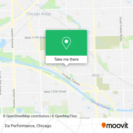 Da Performance map