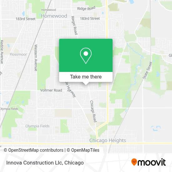 Innova Construction Llc map
