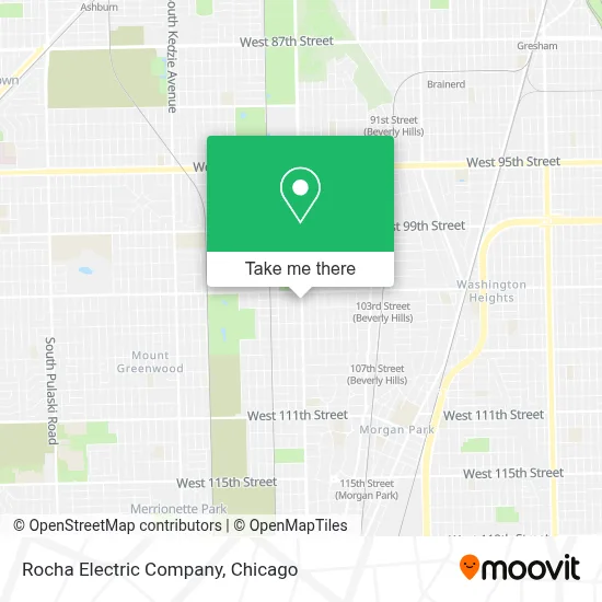 Rocha Electric Company map