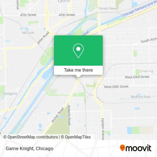Game Knight map