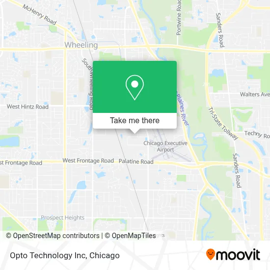 Opto Technology Inc map