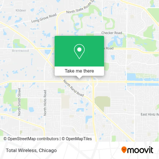 Total Wireless map