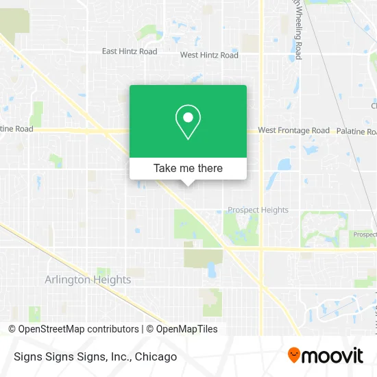 Signs Signs Signs, Inc. map