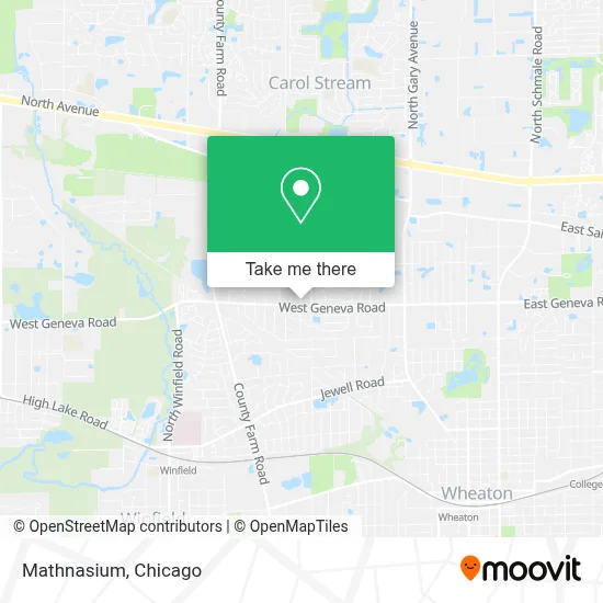 Mathnasium map