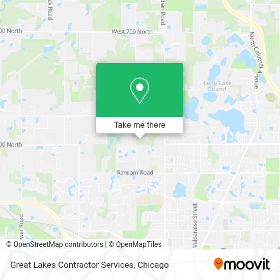 Great Lakes Contractor Services map