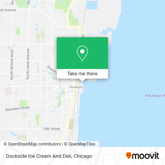 Dockside Ice Cream And Deli map