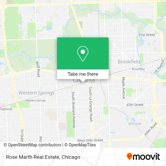 Rose Marth Real Estate map