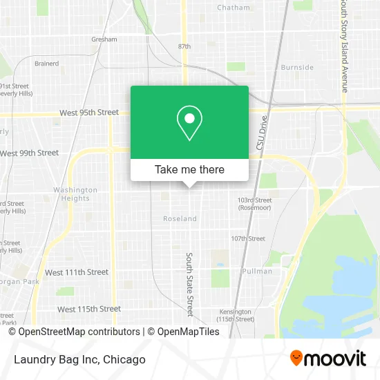 Laundry Bag Inc map