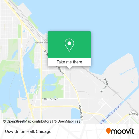 Usw Union Hall map