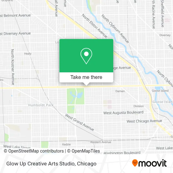 Glow Up Creative Arts Studio map