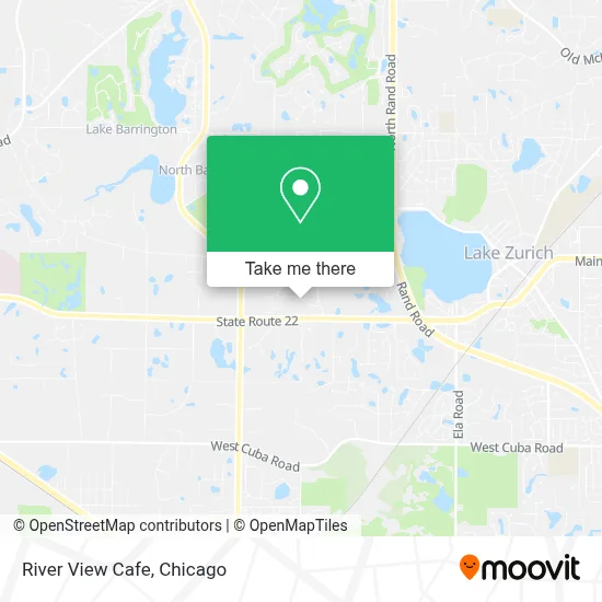 River View Cafe map