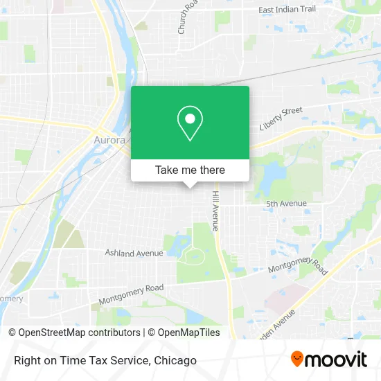Right on Time Tax Service map