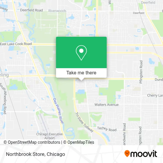 Northbrook Store map
