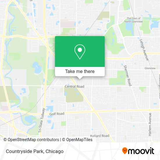 Countryside Park map