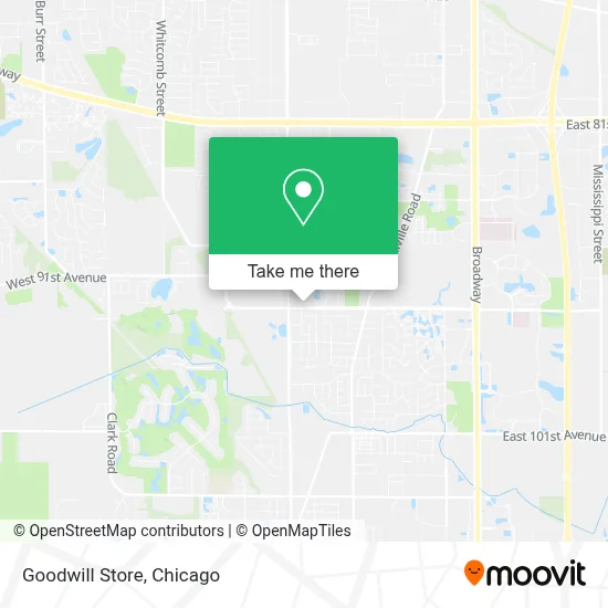 Goodwill Store map
