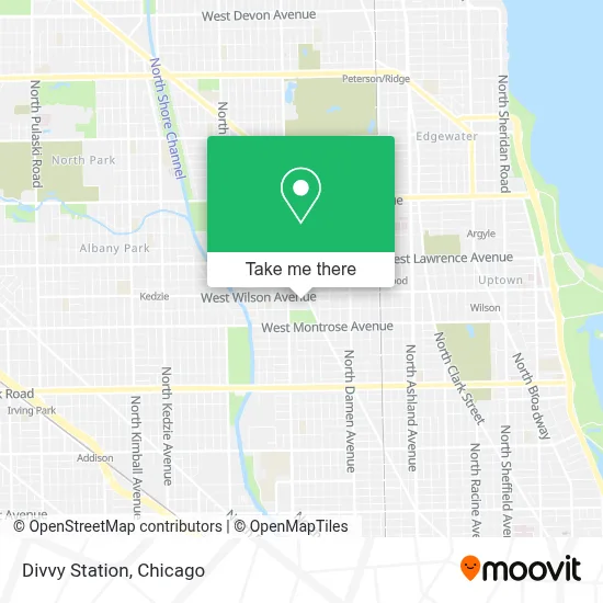 Divvy Station map