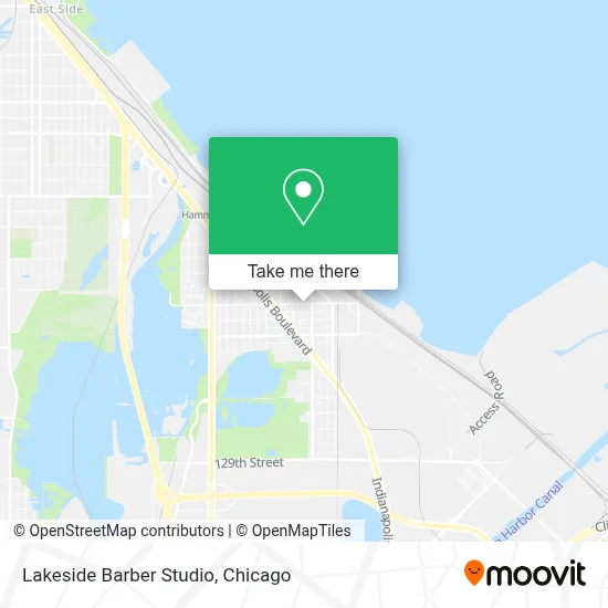Lakeside Barber Studio map