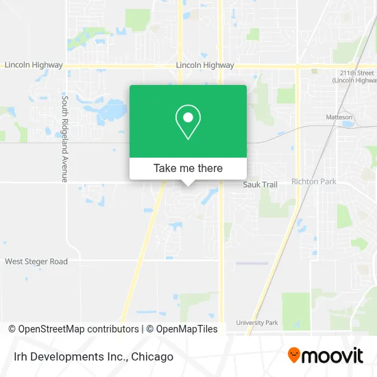 Irh Developments Inc. map