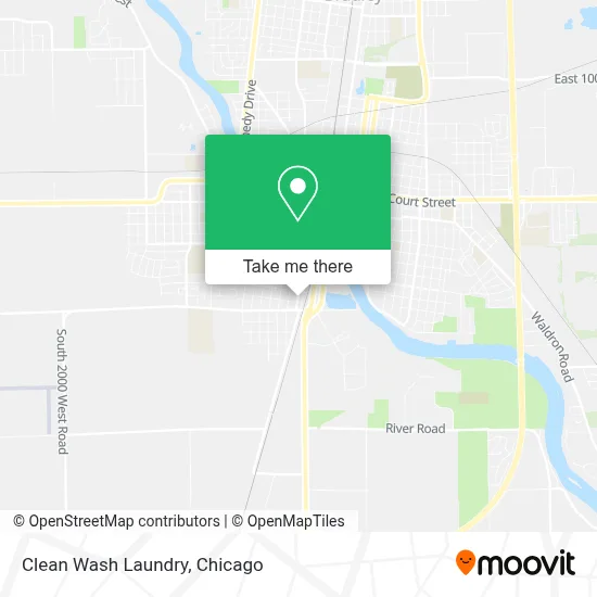 Clean Wash Laundry map