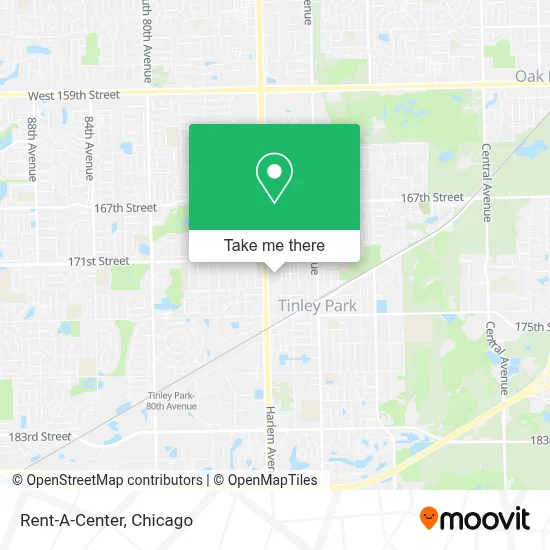 Rent-A-Center map