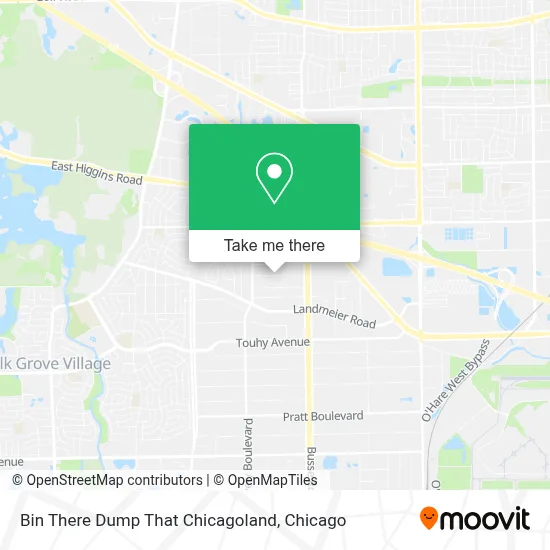 Bin There Dump That Chicagoland map