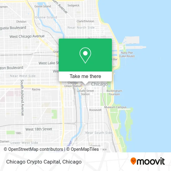 Chicago Crypto Capital map